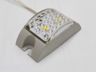 Белая мини строб-лампа светодиодная 220V