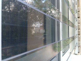 Прозрачные решётки на окна.