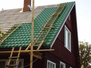 Замена крыши на старом доме, крыши дачного домика